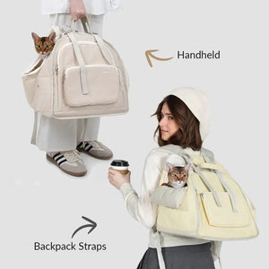 SoftNest Lightweight Labor-Saving 2-in-1 Pet Backpack & Hand Carrier - PetPark