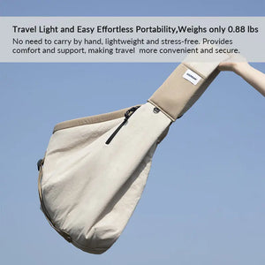 Wide-Strap Cradle-Style Structured Pet Sling Carrier Bag - PetPark