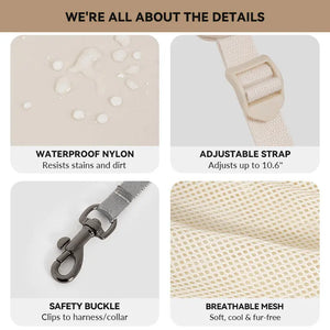 Breathable Summer Pet Sling Carrier Bag With Pocket - PetPark