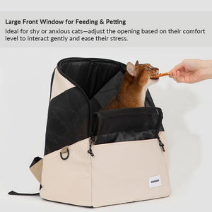 Breathable Lightweight Pet Carrier – Front & Back Wearable - PetPark
