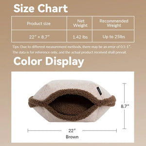 Semi-Enclosed Dual-Mode Shell Cat Bed - PetPark