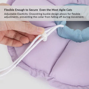 Upgraded Floral Elizabeth Collar - Comfortable for Eating and Sleeping - PetPark