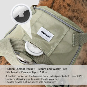 Valora 2-Second Easy-Fit Harness with Anti-Choke Position-Limit & Locator Pocket - PetPark
