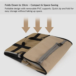 Pet 2-in-1 Car Seat & Backpack with Seatback Protector – Foldable Design - PetPark