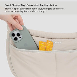 SoftNest Lightweight Labor-Saving Sling Carrier Bag for Pets - PetPark