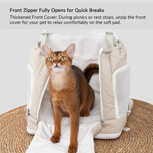 SoftNest Lightweight Labor-Saving Front Pet Carrier - PetPark