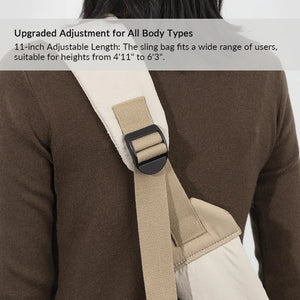 Wide-Strap Cradle-Style Structured Pet Sling Carrier Bag - PetPark