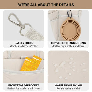 SoftNest Lightweight Labor-Saving Sling Carrier Bag for Pets - PetPark