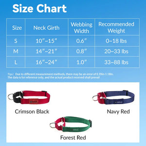 Rainbow Safety Dog Collar with Pull-Control and Choke Prevention - PetPark