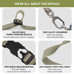 Valora 2-Second Easy-Fit Harness with Anti-Choke Position-Limit & Locator Pocket - PetPark