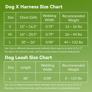 ColorPop Lightweight X Harness for Dogs – No-Choke Trachea Protection, Single or Leash Set Available Pet Park
