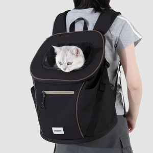 Structured Top Opening Hands-Free Front Pet Carrier – Comfortable & Labor-Saving PetPark