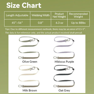 Valora Multi-Function Elastic Shock-Absorbing Leash | Choose from Leash, Dual-Leash Extender, or Crossbody Waist-Shoulder Strap - PetPark