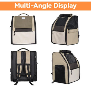 XXL Spacious & Versatile Double-Shoulder Pet Travel Backpack - PetPark