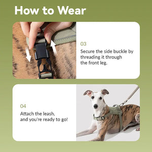 Valora 2-Second Easy-Fit Harness with Anti-Choke Position-Limit & Locator Pocket - PetPark