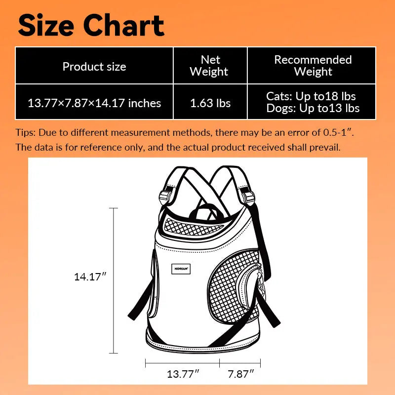Comfortable Labor-saving Front Pet Carrier - PetPark