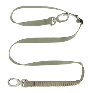 Valora Multi-Function Elastic Shock-Absorbing Leash | Choose from Leash, Dual-Leash Extender, or Crossbody Waist-Shoulder Strap - PetPark