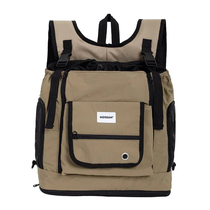 Comfortable Labor-saving Front-Zip Front Pet Carrier - PetPark