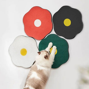 Flower-Shaped, Connectable, Non-Shedding Plant Pulp Cat Scratching Pad - PetPark