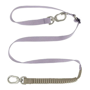 Valora Multi-Function Elastic Shock-Absorbing Leash | Choose from Leash, Dual-Leash Extender, or Crossbody Waist-Shoulder Strap - PetPark