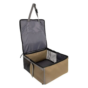 Pet 2-in-1 Car Seat & Backpack with Seatback Protector – Foldable Design - PetPark