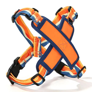 Wild Elements Series No Choke Dog Harness – X-Style Trachea Protection, Single or Set with a 3-in-1 Shock-Absorbing Leash(副本) Pet Park