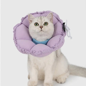 Upgraded Floral Elizabeth Collar - Comfortable for Eating and Sleeping - PetPark