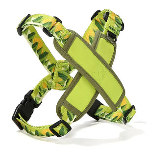 Wild Elements Series No Choke Dog Harness – X-Style Trachea Protection, Single or Set with a 3-in-1 Shock-Absorbing Leash(副本) Pet Park