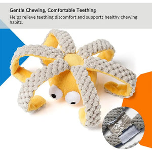 Ocean Snuffle & Squeaky Plush Enrichment Toy – Available as Single or Set - PetPark