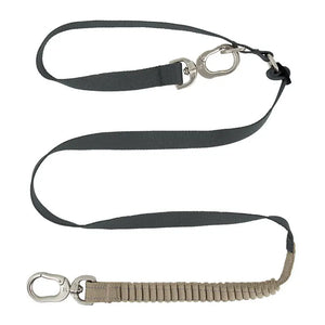 Valora Multi-Function Elastic Shock-Absorbing Leash | Choose from Leash, Dual-Leash Extender, or Crossbody Waist-Shoulder Strap - PetPark