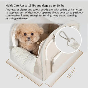 SoftNest Lightweight Labor-Saving 2-in-1 Pet Backpack & Hand Carrier - PetPark