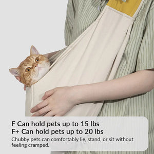 Portable Pet Sling Carrier Bag With Pocket - PetPark
