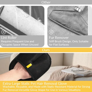 Extra-Large Static Pet Hair Removal Glove - PetPark