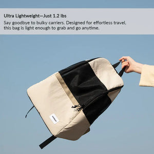 Breathable Lightweight Pet Carrier – Front & Back Wearable - PetPark