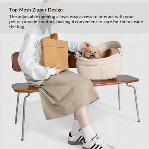 SoftNest Lightweight Labor-Saving Sling Carrier Bag for Pets - PetPark