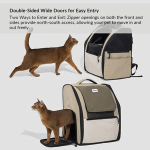XXL Spacious & Versatile Double-Shoulder Pet Travel Backpack - PetPark