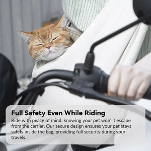 Portable Pet Sling Carrier Bag With Pocket - PetPark