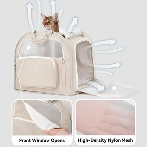 SoftNest Lightweight Labor-Saving 2-in-1 Pet Backpack & Hand Carrier - PetPark