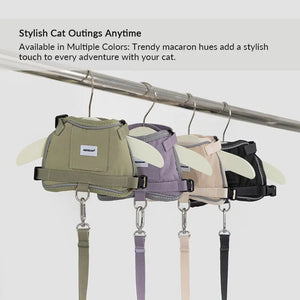 Valora Ultra-Lightweight Harness and Leash Set for Cats with Locator Pocket - PetPark