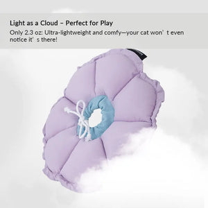 Upgraded Floral Elizabeth Collar - Comfortable for Eating and Sleeping - PetPark