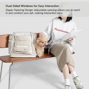 SoftNest Lightweight Labor-Saving Front Pet Carrier - PetPark