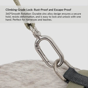 Valora Dual-Buckle Ultra-Lightweight H-Shaped Cat Harness and Leash Set - PetPark