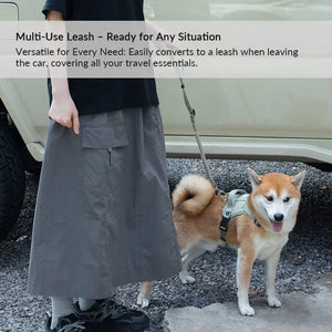 Valora Elastic Shock-Absorbing Pet Car Safety Belt - PetPark