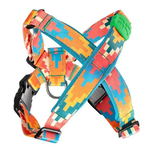 Colorful PRO Protective Trachea Dog X Harness - PetPark