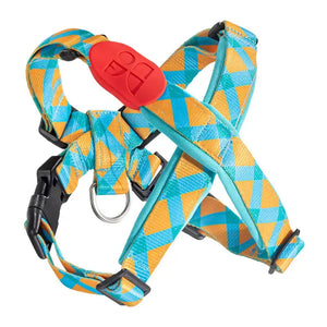 Colorful PRO Protective Trachea Dog X Harness - PetPark