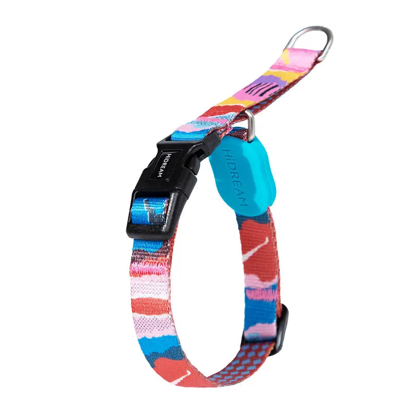 Colorful PRO Semi-P Martingale Dog Collar with Position-Limit Choke Prevention for Training and Everyday Use (S For Mini Dogs) - PetPark