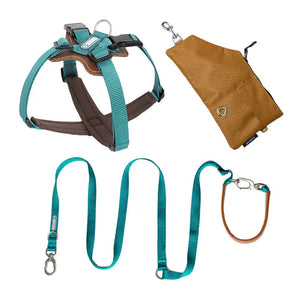 BOBO X-Shaped Trachea-Protective Harness | Choose from Harness, Leash, Travel Bag, or 3-in-1 Set - PetPark
