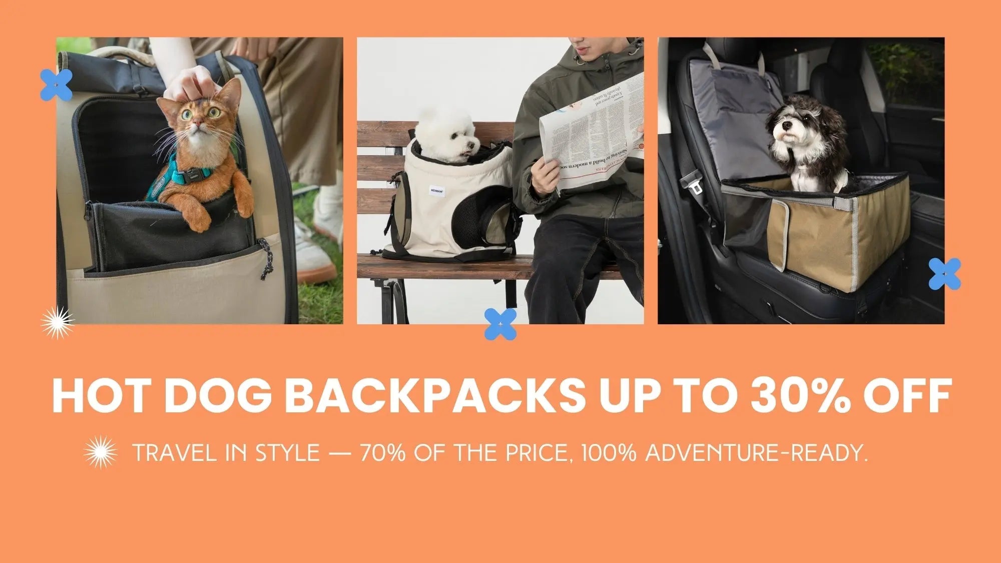 Hot-Dog-Backpacks-Up-To-30-OFF PetPark