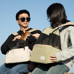 Breathable Lightweight Pet Carrier – Front & Back Wearable - PetPark