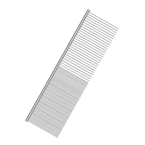DualSpacing WideHead SteelPro Cat Comb – Ideal for Long-Haired Cats - PetPark